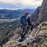 robin steiner in a multipitch-route